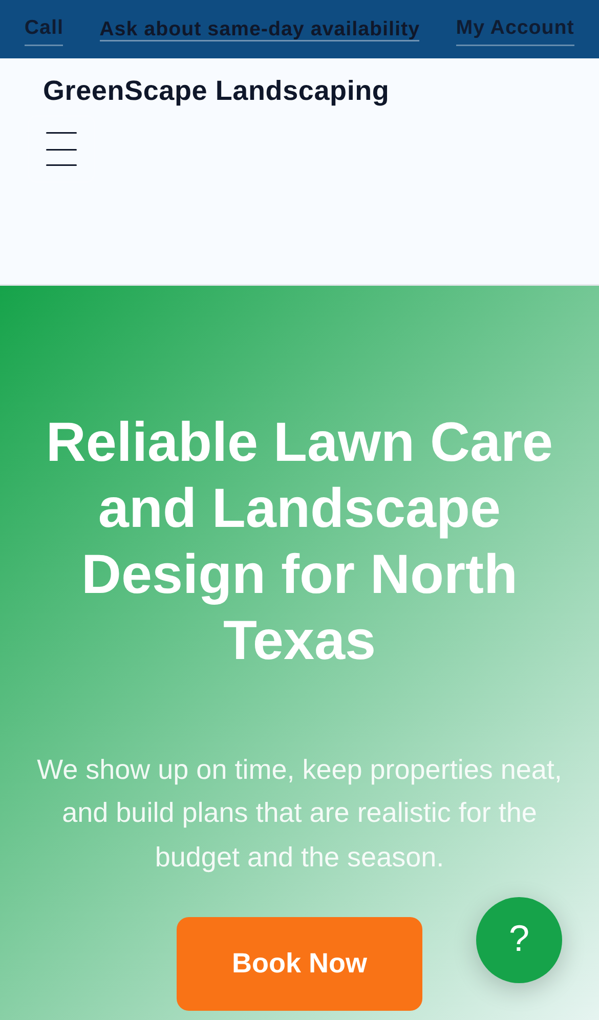 Landscaping Demo mobile home